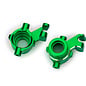 Traxxas TRA10237  Green Aluminum Steering Blocks (L&R) Maxx, Maxx Slash