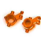 Traxxas TRA10237  Orange Aluminum Steering Blocks (L&R) Maxx, Maxx Slash
