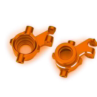 Traxxas TRA10237  Orange Aluminum Steering Blocks (L&R) Maxx, Maxx Slash