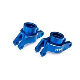 Traxxas TRA10252 Blue Aluminum Stub Axle Carriers (L&R) Maxx, Maxx Slash