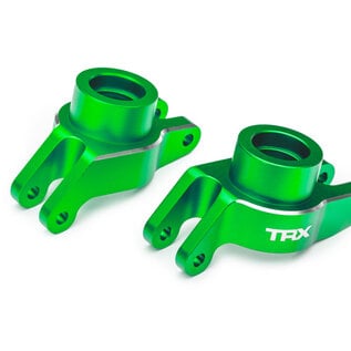 Traxxas TRA10252 Green  Aluminum Stub Axle Carriers (L&R) Maxx, Maxx Slash