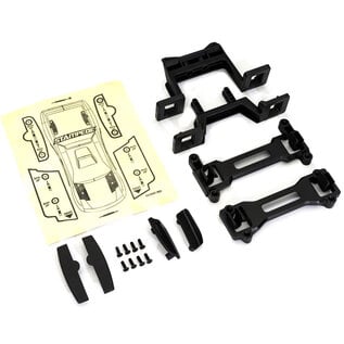 Traxxas TRA3619R  Stampede 2WD Clipless Body Conversion Kit
