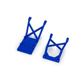 Traxxas TRA3623  Blue  Front & Rear Skid Plates: Stampede Big Foot
