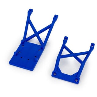 Traxxas TRA3623  Blue  Front & Rear Skid Plates: Stampede Big Foot