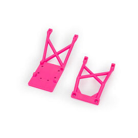 Traxxas TRA3623  Pink  Front & Rear Skid Plates: Stampede Big Foot