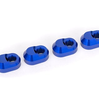 Traxxas TRA7743 Blue  Aluminum Suspension Pin Retainers (4) for X-Maxx & XRT