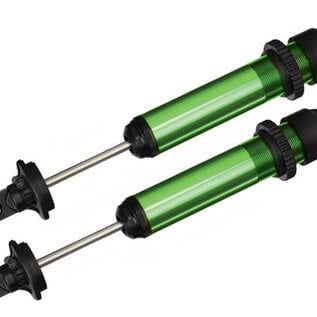 Traxxas TRA7761G Green Aluminum Long GTX Shocks (2)  Fits X-Maxx & X-Monster