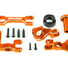 Traxxas TRA7843 Orange  Aluminum Steering Bellcrank Assembly for X-Maxx XRT