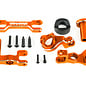 Traxxas TRA7843 Orange  Aluminum Steering Bellcrank Assembly for X-Maxx XRT