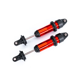 Traxxas TRA7861R Red  Aluminum Medium GTX Shocks (2) for XRT