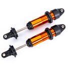 Traxxas TRA7861T Orange  Aluminum Medium GTX Shocks (2) for XRT