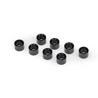 Traxxas TRA7888  Black Aluminum GTX Shock Cap Spacers (8)