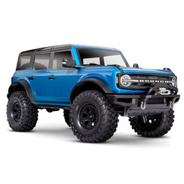 Traxxas TRA92076-4  Blue Traxxas TRX-4 1/10 Crawler w/2021 Ford Bronco Body