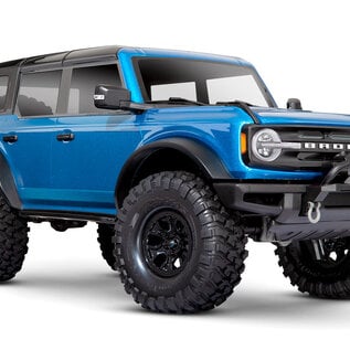 Traxxas TRA92076-4  Blue Traxxas TRX-4 1/10 Crawler w/2021 Ford Bronco Body