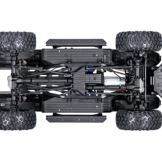 Traxxas TRA92076-4  Blue Traxxas TRX-4 1/10 Crawler w/2021 Ford Bronco Body