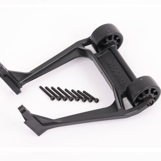Traxxas TRA9576  Assembled Black Wheelie Bar w/ Hardware for Sledge