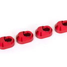 Traxxas TRA7743 Red  Aluminum Suspension Pin Retainers (4) for X-Maxx & XRT