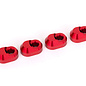 Traxxas TRA7743 Red  Aluminum Suspension Pin Retainers (4) for X-Maxx & XRT