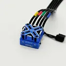 Furitek FTK-FUR-2734  PIXI 1/10 Competition Drift Sensored Brushless ESC (Blue) w/WiFi Module & Cooling Fan