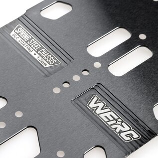 WeiRC WEI-DLCSC-X423  WeiRC 1.2mm  Spring Steel Chassis DLC Coating for Xray X4 2022 & 2023