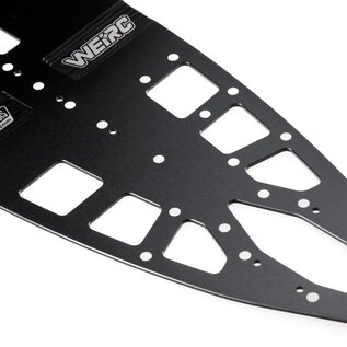 WeiRC WEI-DLCSCSET-TC8  WeiRC 1.2mm Spring Steel Chassis DLC Coating w/ Screws Set for Associated TC8