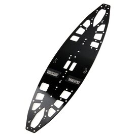 WeiRC WEI-DLCSC-TC8  WeiRC 1.2mm Spring Steel Chassis DLC Coating for Associated TC8