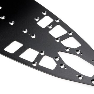 WeiRC WEI-DLCSC-TC8  WeiRC 1.2mm Spring Steel Chassis DLC Coating for Associated TC8