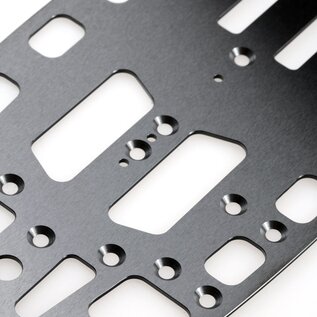 WeiRC WEI-DLCSCSET-A11  WeiRC 1.2mm Spring Steel Chassis DLC Coating w/ Screws Set for ARC A11