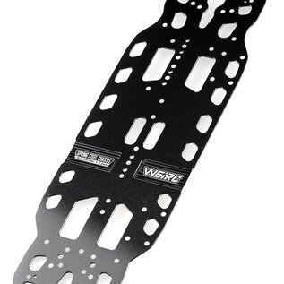 WeiRC WEI-DLCSC-X426  WeiRC 1.2mm  Spring Steel Chassis DLC Coating for Xray X4 2026 (158g)