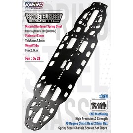ピクシー Xray X4 26 1.2mmスチールシャーシセット XRAY X4'26 1.2mm spring steel chassis - Circus RC News
