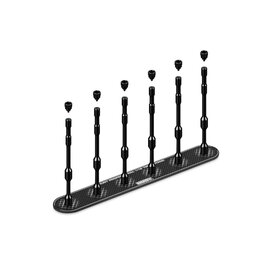 Hudy HUD105035  HUDY Tire Stand 6x + Hard Case - 1/12 Pan Car & 1/12 GT