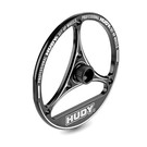 Hudy HUD109380  Aluminum Tweak Set-Up Wheel for 1/10 Touring Car & FWD (4)