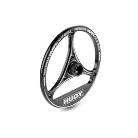 Hudy HUD109380  Aluminum Tweak Set-Up Wheel for 1/10 Touring Car & FWD (4)
