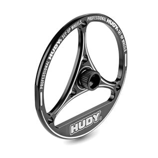Hudy HUD109380  Aluminum Tweak Set-Up Wheel for 1/10 Touring Car & FWD (4)