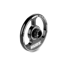 Hudy HUD109481  Aluminum Tweak Set-Up Wheel for 1/12 Pan Car (2)
