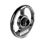 Hudy HUD109481  Aluminum Tweak Set-Up Wheel for 1/12 Pan Car (2)