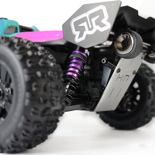 HOT RACING HRAAMN133K  HD Bearing Skid Plate Wheelie Bar - MINI KRATON