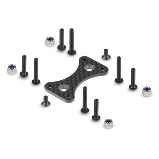 Hudy HUD293191  HUDY Carbon Dual Side Fan Extension for Alu Dual Motor Fan Mount