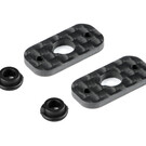Hudy HUD293312  Carbon Rear Wing Mount - 1/10 Electric (2)