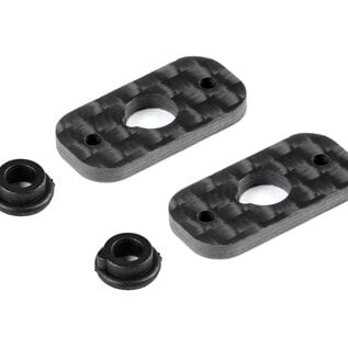 Hudy HUD293312  Carbon Rear Wing Mount - 1/10 Electric (2)