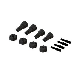 Arrma ARA311229 Wheel Axle and Hub Set  B: Grom Mojave