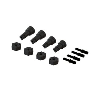 Arrma ARA311229 Wheel Axle and Hub Set  B: Grom Mojave