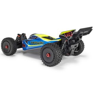 Arrma ARA4306V4T4  Blue /  Yellow 1/8 Typhon 223S BLX Brushless RTR 4WD Buggy