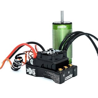Castle Creations CSE010-0167-02  Mamba XLX 2 1/5 ESC with 2028-1100KV Brushless Motor Combo