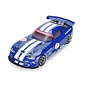 Proline Racing PRO368413  Pre-Cut 2002 Dodge Viper GTS Blue for Losi NASCAR