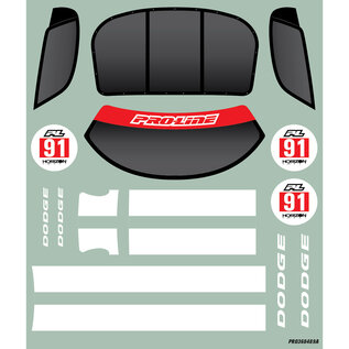 Proline Racing PRO368413  Pre-Cut 2002 Dodge Viper GTS Blue for Losi NASCAR