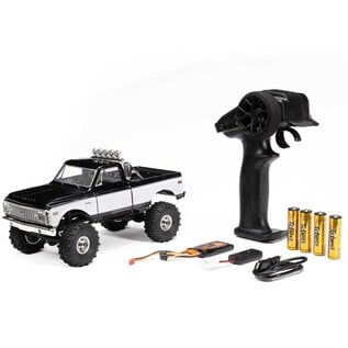 Axial Racing AXI-3408T1  SCX24 1967-1972 Chevrolet C10 4WD Truck RTR, Black