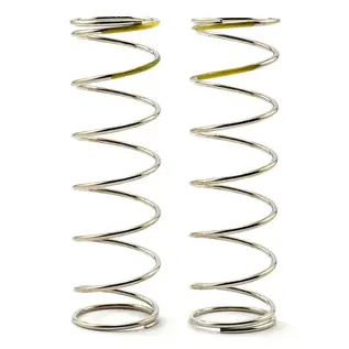 Tekno RC TKR6092  80mm Front Shock Spring Set (Yellow) (1.6 x 8.0T) (2)