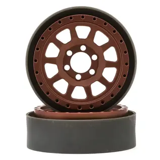 Vanquish Products VPS08156  Battle Born Wheels Sierra 2.2 Beadlock Crawler Wheels (Bronze) (2)