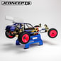 J Concepts JCO3478W  White RC10 Mono 2.0" Vintage Buggy Front Wheels (2)